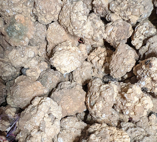 Uncut Crystal Geodes from Morocco