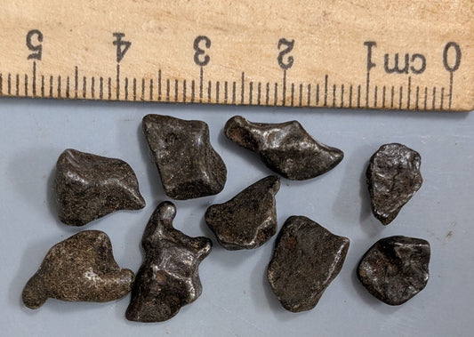 10.5 Grams Lot AGOUDAL Imilchill IIAB Iron Meteorite found im Atlas Mountains